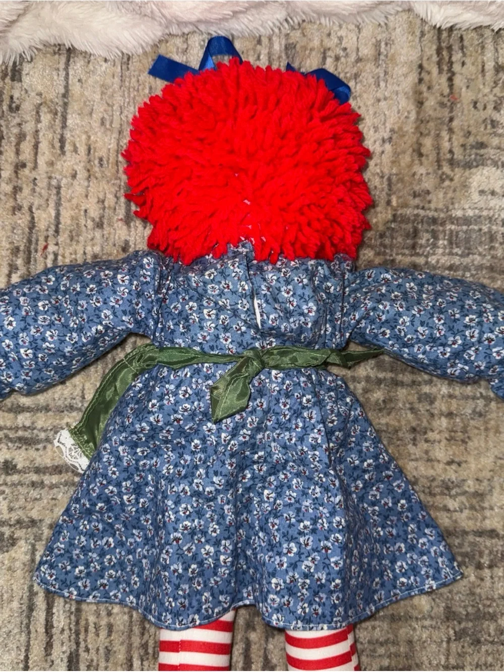 Raggedy Anne Rag doll 12” vintage